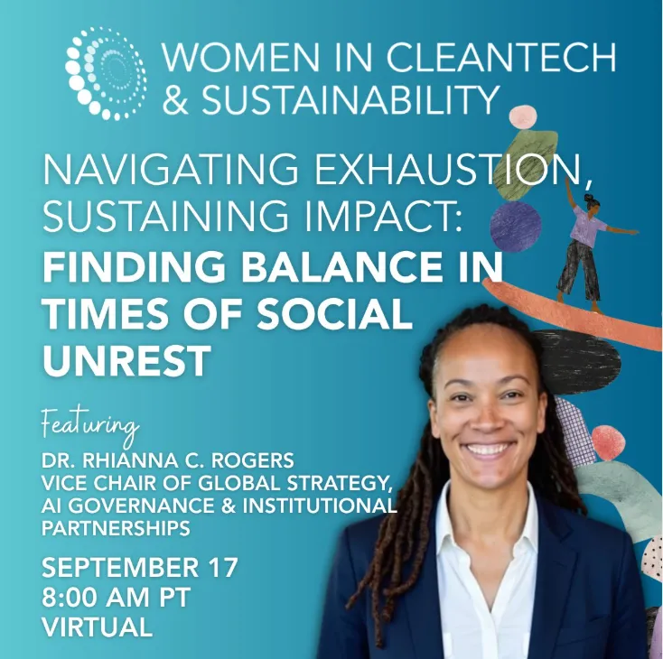 GOER is proud to sponsor - Navigating Exhaustion, Sustaining Impact: Finding Balance in Times of Social Unrest.